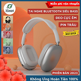 Tai Nghe Bluetooth Chụp Tai Không Dây P9BT AirMax Âm Thanh Super Bass Chống Ồn - Hàng Chính Hãng