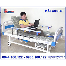 Giường bệnh y tế cao cấp đa chức năng - Chức năng nâng hạ đầu - Nâng hạ chân - Nghiêng trái phải - Bô vệ sinh chậu gội đầu tại giường