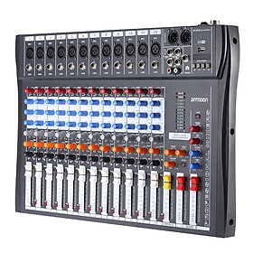 Bộ Trộn Âm Thanh XLR 12 Kênh AMMOON