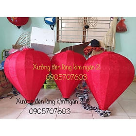 Đèn lồng phố hội vải lụa size đại trang trí nhà cửa và treo tết