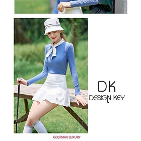Fullset nữ chơi golf Thiết kế Hàn Quốc - Chất liệu polyester kết hợp spandex cao cấp DK213-68-69