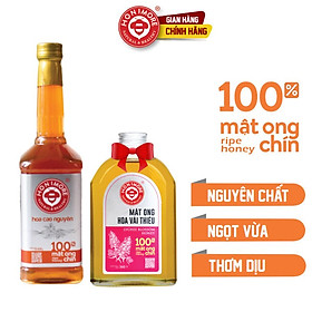 Combo Mật ong rừng Cao Nguyên - 100% mật ong chín Honimore 990g