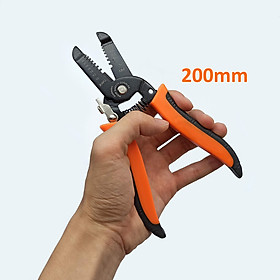 Mua Kìm tuốt cắt tuốt vỏ dây điện lõi ø0.6 - 2.6mm 200mm có khóa an toàn bóp mở