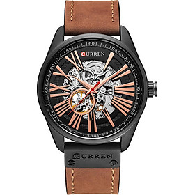 Đồng Hồ Nam CURREN 8299 Thương Hiệu Đồng Hồ Cơ Tourbillon Kiểu Dáng Thể Thao Tự Động Lên Dây Cót