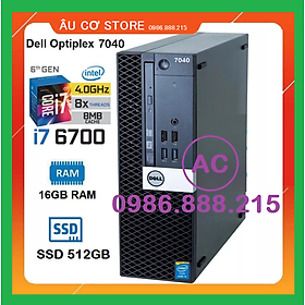 Mua Cây máy tính để bàn Dell OptiPlex 7040 TÙY CHỌN CẤU HÌNH (CORE I7-6700/ CORE I5-6500 / CORE I3-6100 / Win 10 Pro) - Hàng chính hãng