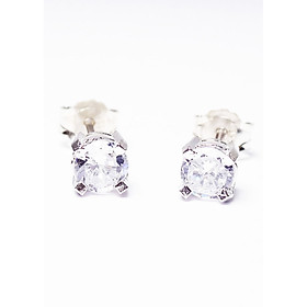 Bông tai bạc keely valda Nụ Xinh Xinh đính đá Swarovski