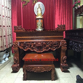 Mua Sập Thờ Tứ Linh Gỗ Gõ Đỏ