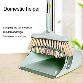 Mua Bộ chổi quét nhà kèm hốt rác đa năng tháo rời được có thiết kế móc treo - Giao màu ngẫu nhiên 9021