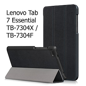 Bao Da Cover Cho Máy Tính Bảng Lenovo Tab 7 Essential TB-7304X / TB-7304F Hỗ Trợ Smart Cover