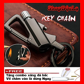 Mua Vỏ Hột Quẹt Bật Lửa Móc Khóa Diêm Xăng Vĩnh Cửu Honest BCK2 – Kiêm Móc Khóa