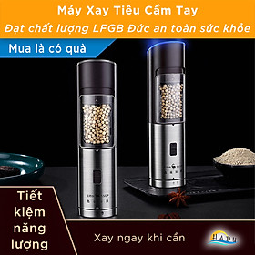 Mua Máy Xay Tiêu Cầm Tay Mini Tự Động Bằng Pin Có Đèn Cao Cấp Đạt Chất Lượng Đức SSGP