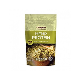 Bột protein hạt gai dầu hữu cơ Dragon superfoods 200gr Hemp protein Dragon
