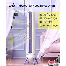 Mua Quạt Điều Hoà Skyworth Q828 - Quạt Tháp Không Cánh - Quạt Cây Đứng Siêu Mát Tiện Lợi - Bảo Hành 1 Năm - CÓ VIEO