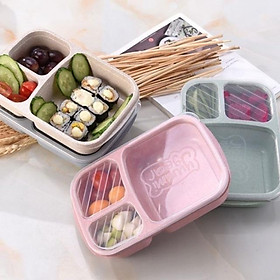 Mua Hộp cơm bằng nhựa lúa mạch cực kỳ an toàn không độc hại