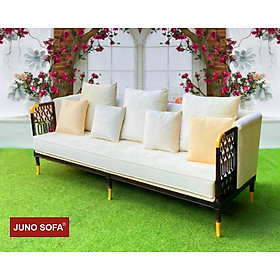 Bộ sofa Khung đồng Nệm Cao Cấp Juno Sofa dài 2m