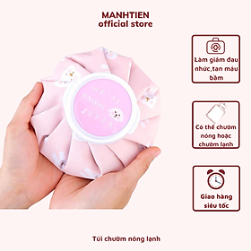 Túi Chườm Nóng Lạnh Giảm Đau, Hạ Sốt( Giao Màu Ngẫu Nhiên)