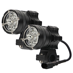 Motorcycle Led Headlight 6LED 6000K Waterproof Driving Spot Fog Lights External MOTO Accessories