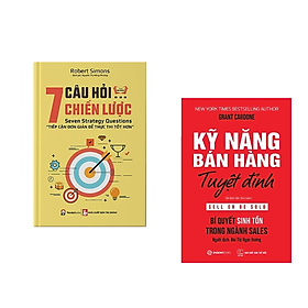 Combo 2Q: Kỹ Năng Bán Hàng Tuyệt Đỉnh (Tái Bản)+7 Câu Hỏi Chiến Lược - Tiếp Cận Đơn Giản Để Thực Thi Tốt Hơn/Sách Kĩ Năng Kinh Doanh Hiệu Quả/Tặng Bookmark Happy LIfe 