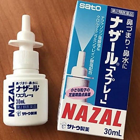 Xịt xoang mũi NAZAI 30ml Hàng Nhật Mẹ và Bé Unmmei
