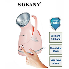 Máy Xông Mặt Phun Sương Nano Giữ Ẩm Làm Sạch Da Mặt 100mL SOKANY ZJ6580 - Hàng Chính Hãng