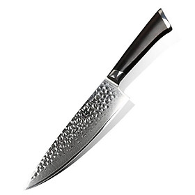 DAO BẾP NHẬT BẢN GYUTO THÉP DAMASCUS MÃ B6DT119