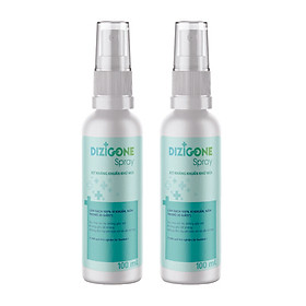 COMBO 2 Xịt kháng khuẩn Dizigone Spray - Lành vết thương - không xót