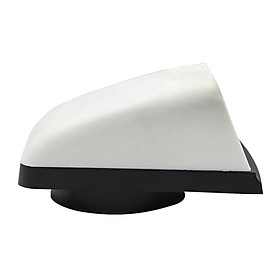 Marine Boat Yacht Plastic Air Vent For 3 Inch - Black White