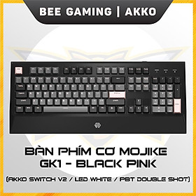 Mua Bàn phím cơ chính hãng Mojike - GK1 Black Red (Led White / AKKO Switch v2