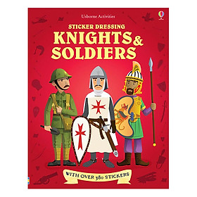 Usborne Sticker Dressing Kinghts and Soldiers Bind-up