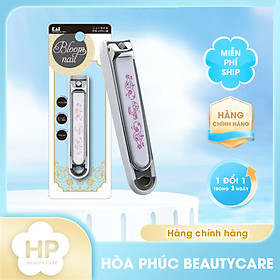 Bấm Móng Tay Inox Hoa Văn Cỡ Vừa Kai Razor 000HC3601 (Màu Trắng)