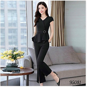 Set bộ chất liệu poly 2 da co giãn 4 chiều tôn dáng thanh lịch cho các chị em KHANH AN FASHION