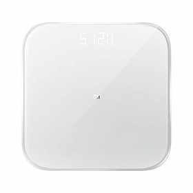 Cân điện tử thông minh Xiaomi Scale 2 theo dõi sứ khỏe đồng bộ với điện thoại thông qua App ứng dụng MiFit, hiển thị các thông tin liên quan đến sức khỏe một cách chính xác như chỉ số BMI và một số các thông số khác - Hàng nhập khẩu