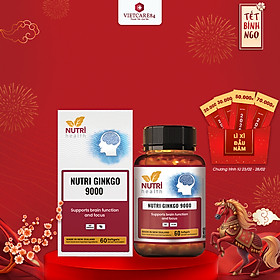Viên Uống Bổ Não Nhập Khẩu Chính Hãng New Zealand Nutri Ginkgo 9000 (60 Viên)