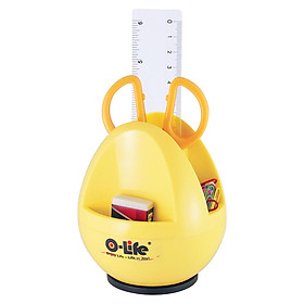 Bộ Dụng Cụ Học Tập Để Bàn Hình Trứng OLIFE A_510C - Giao Ngẫu Nhiên