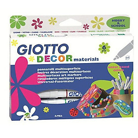 BÚT DẠ 6 MÀU GIOTTO DECOR MATERIALS - 453300