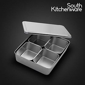 Mua Hộp gia vị inox 100% 4 ngăn