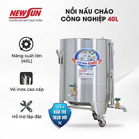 Nồi Nấu Cháo Công Nghiệp 40L