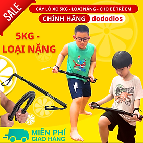 thanh lò xo tập cơ tay 5kg cho bé trẻ em - dụng cụ tập thể dục thể thao gậy lò xo 5kg tại nhà  - thanh lò xo 5kg - Chính hãng dododios