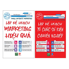 Combo Lập Kế Hoạch Marketing Hiệu Quả + Lập Kế Hoạch Tổ Chức Sự Kiện Chuyên Nghiệp ( 2 Cuốn )