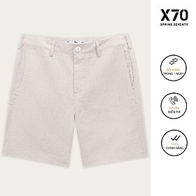 Quần Short Linen Nam Thiết Kế Thời Trang X70 - 09660002