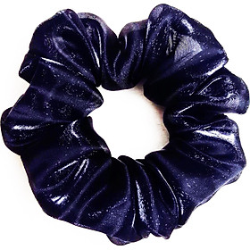 Cột tóc màu đen ánh kim