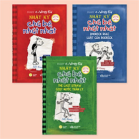 [Combo tập 1-3] Nhật Ký Chú Bé Nhút Nhát Song Ngữ - Diary Of A Wimpy Kid - Truyện song ngữ dành cho thiếu nhi có note từ vựng, tặng kèm file nghe - HG Books