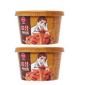 Combo 2 hộp miến Topokki sốt tương đen Otaste ( 128g / hộp )