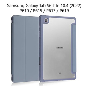 Bao Da Cover Cho Samsung Galaxy Tab S6 Lite 10.4  (2020) P610 / P615 Có Khe Cho Bút Cảm Ứng Smart Cover
