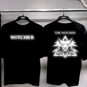 Áo Thun Phản Quang Nam Nữ In hình WITCHER , áo chất, đi đêm, đi phượt bao ngầu, nhìn đã mắt
