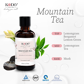 Tinh dầu nước hoa nguyên chất kodo mountain tea mùi hương tươi mát, thư giản, năng động