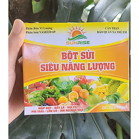 Mua Phân bón dạng bột sủi VASEED gói 5gr giúp cây đâm tược  đẻ nhánh  phì củ  vô gạo nhanh