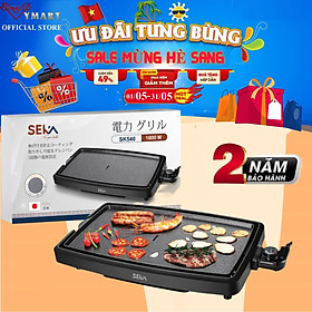 Mua Bếp Nướng Điện Không Khói Cao Cấp Seka SK540 Công Suất 1800W  Vỉ Nướng Nhôm Phủ Chống Dính - Hàng Chính Hãng