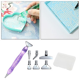 Diamond Painting Pen, Diamond Art Tools Accessories Pen,Handmade Diamond Art Pen,Ergonomic Drill Pen for Diamond Painting Cross Stitch Sewing