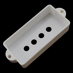 2-6pack Electric Bass Open Pickup Cover for 4-String PB Bass Parts White